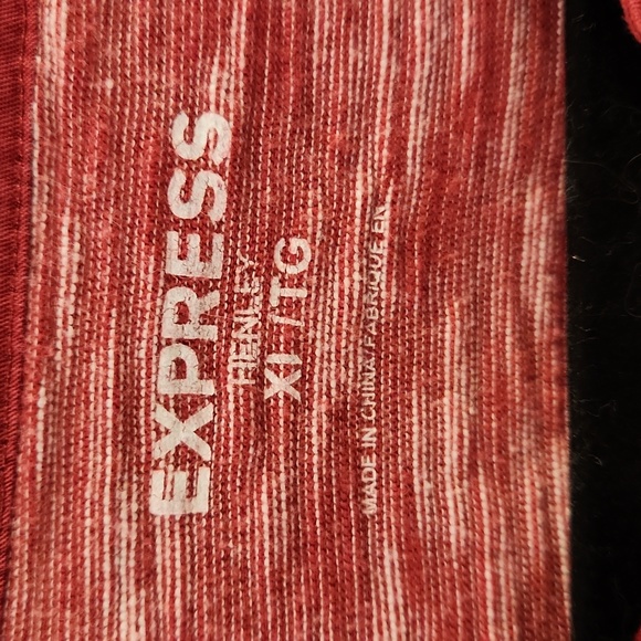 Express~ Henley Longsleeve Shirt Size XL - Picture 4 of 6